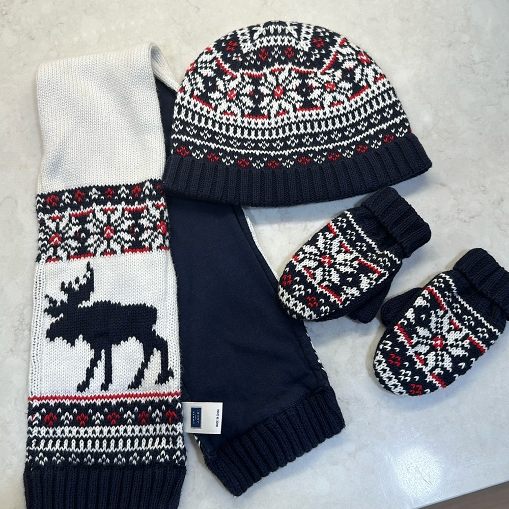 Janie and Jack Winter Set 6-12 Months